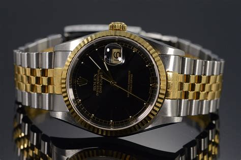 rolex women's watch oyster perpetual gold with black face|rolex oyster perpetual prix.